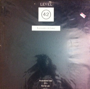 Level 42 - Lessons In Love * Promo * Lp *Used