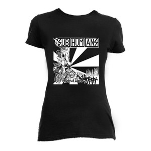 Subhumans - Religious Wars Girls T-Shirt