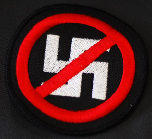 Anti-Nazi 3x3" Embroidered Patch
