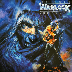 Warlock - Triumph And Agony Promo Lp *Used