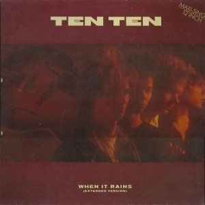 Ten Ten - When It Rains Lp *Used