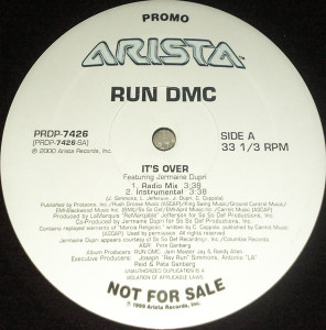 Run-Dmc – It'S Over Lp *Used