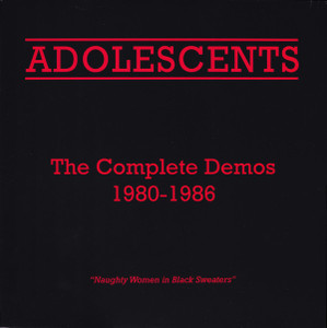 Adolescents - Complete Demos *Color Vinyl* *New