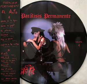 Paralisis Permanente - El Acto *Picture Lp Lp *New