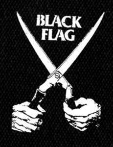 Black Flag Everything Went Black 5x6" Printed Patch