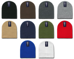 Cable Knit Winter Beanie in Assorted Colors