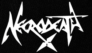 Necrodeath Logo 7x5" Printed Patch