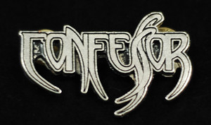 Confessor - Logo 2" Metal Badge Pin