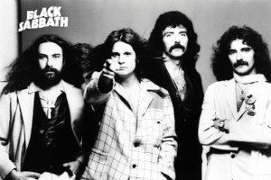 Black Sabbath - Band 12x18" Poster