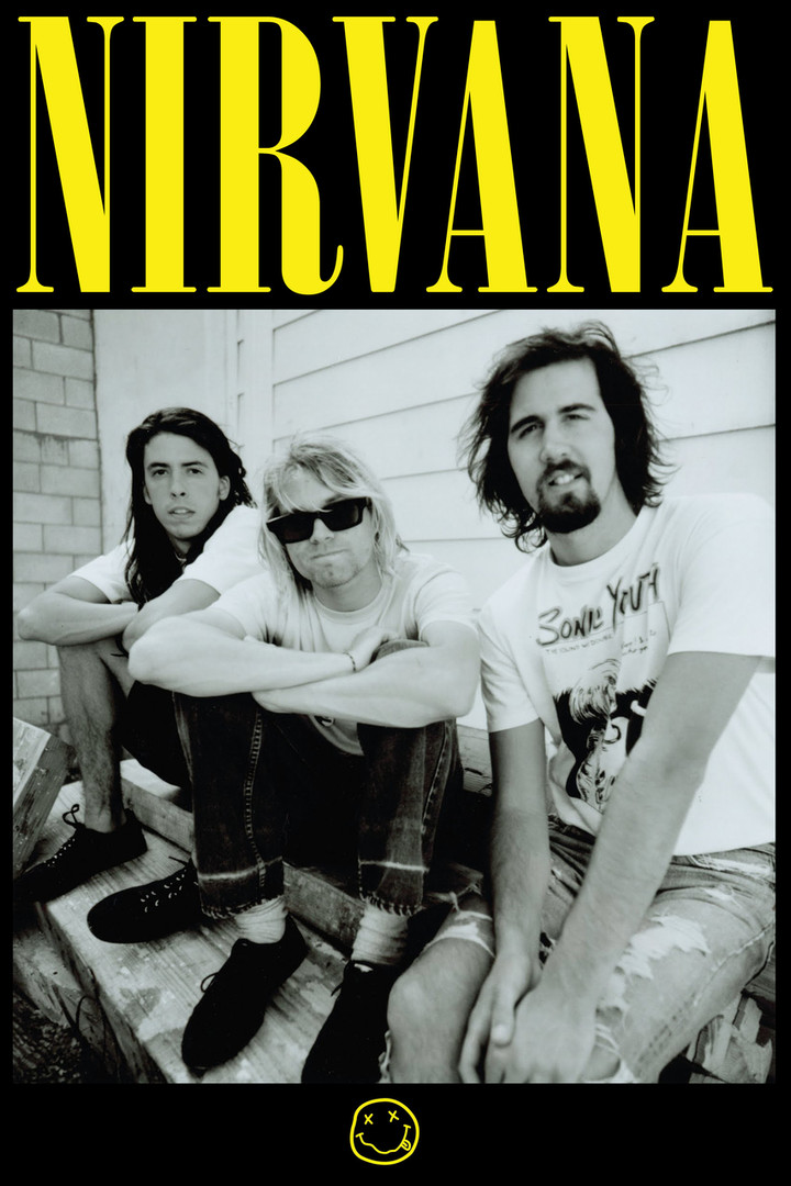 Nirvana - Band 12x18" Poster
