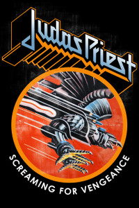 Judas Priest Screaming for Vengeance 12x18" Poster