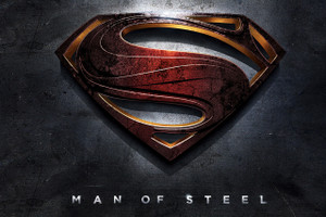 Superman Man of Steel 12x18" Poster