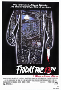 Friday the 13th Movie 24x36"  Poster