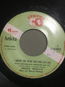 Aretha Franklin - An Angel Cries * Used 7" Vinyl