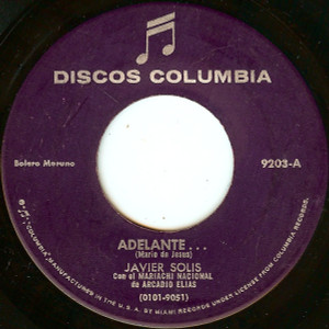 Javier Solis - Adelante * Used 7" Vinyl