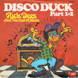 Rick Dees And His Cast Of Idiots - Disco Duck (Part I) - Part Ii * Used 7" Vinyl