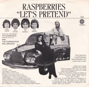 Raspberries - Let'S Pretend * Used 7" Vinyl