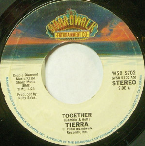 Tierra - Together * Used 7" Vinyl