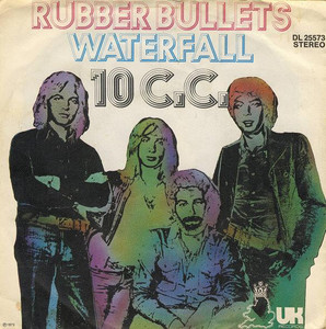 10Cc - Waterfall * Uk Press * Used 7" Vinyl