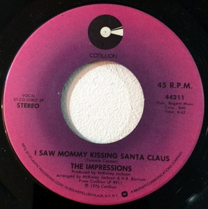 The Impressions - I Saw Mommy * Used 7" Vinyl