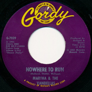 Martha & The Vandellas - Nowhere To Run * Used 7" Vinyl