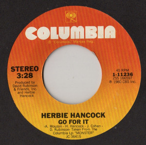 Herbie Hancock - Stars In Your Eyes - Go For It * Used 7" Vinyl