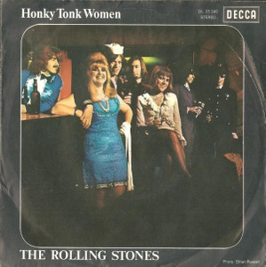 Rolling Stones - Honky Tonk Women * Used 7" Vinyl
