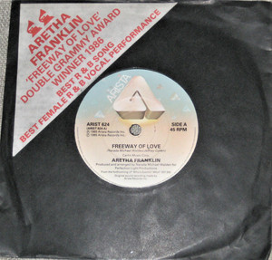 Aretha - Freeway Of Love * with sleeve * Used 7" Vinyl