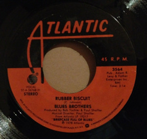 Blue Brothers - Rubber Biscuit * Used 7" Vinyl