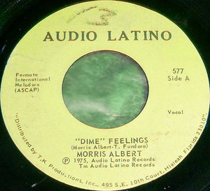 Morris Albert - Dime * Used 7" Vinyl