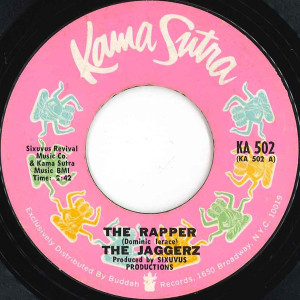 The Jaggerz - The Rapper * Used 7" Vinyl