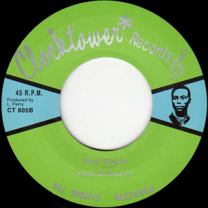 King Burnett - Paul Bogle * New 7" Vinyl