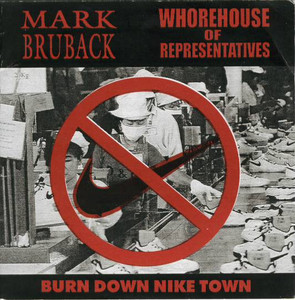 Mark Bruback - Whorehouse Of Representatives * Used 7" Vinyl