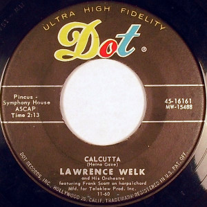 Lawrence Welk - Calcutta *Usa 1960 * Used 7" Vinyl