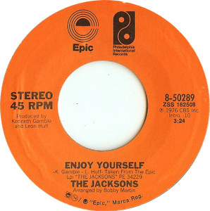 The Jacksons - Enjoy Yourself * Used 7" Vinyl