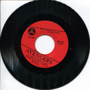 Avengers - Paint It Black * New 7" Vinyl