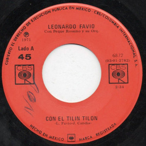 Leonardo Favio - Porque Mentiste Gitana * Used 7" Vinyl