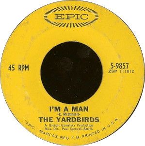 The Yardbirds - I'M A Man * Used 7" Vinyl