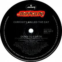 Curiosity Killed The Cat - Down To Earth * Uk Press * Used 7" Vinyl