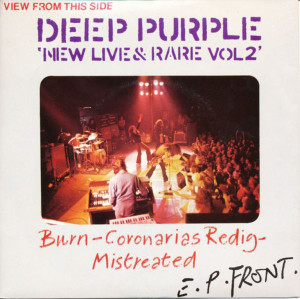 Deep Purple - New Live * Uk Press * Used 7" Vinyl
