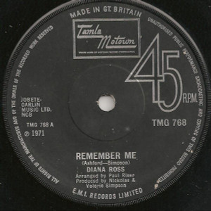 Diana Ross - Remember Me * Used 7" Vinyl