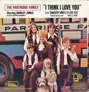 The Partridge Family - I Think I Love You * Usa 1970* Used 7" Vinyl