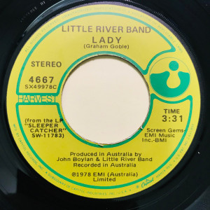 Little River Band - Lady * 1978 * Used 7" Vinyl