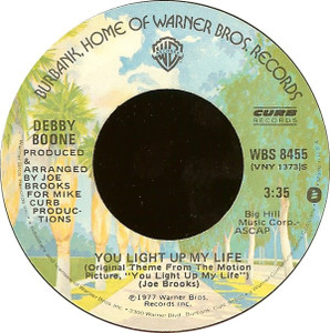 Debby Boone ?– You Light Up My Life * Used 7" Vinyl
