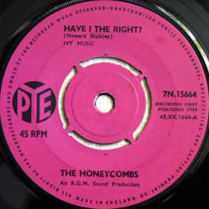 The Honeycombs ?– Have I The Right? * Used 7" Vinyl