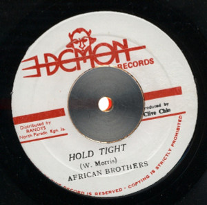African Brothers - Hold Tight - Demon All Stars - Hold Tight Dub * New 7" Vinyl
