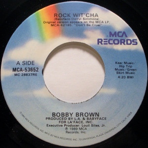 Bobby Brown - Rock Wit-Cha * Used 7" Vinyl