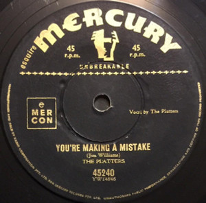 The Platters - My Old Flame  7" Vinyl