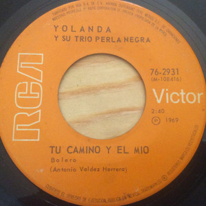 Yolanda Y Su Trio Perla Negra - Maria Isabel * Used 7" Vinyl