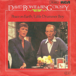 David Bowie & Bing Crosby - Peace On Earth * Uk Press * Used 7" Vinyl